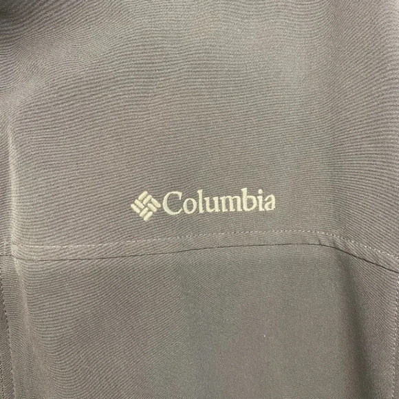 Columbia Soft Shell Omni Shield Interchange Lined Black Jacket Full Zip Size XL - Picture 4 of 11
